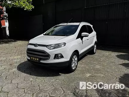 Ford NEW ECOSPORT TITANIUM PLUS 2.0 16V P.SHIFT na cor Branca em Florianópolis / SC - 6885770