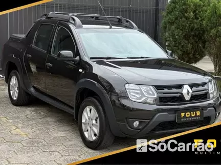 Renault DUSTER OROCH EXPRESSION 1.6 16V HIFLEX na cor Preta em Florianópolis / SC - 6990445