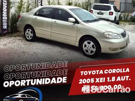 Toyota COROLLA XEI 1.8 16V na cor Bege em Campo Largo / PR - 6597736