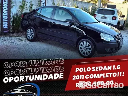 Volkswagen POLO 1.6 8V EFLEX na cor Preta em Campo Largo / PR - 6634529