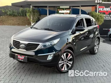KIA SPORTAGE 2.0 16V AT na cor Preta em Carambeí / PR - 6810474