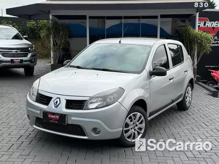 Renault SANDERO AUTHENTIQUE 1.6 8V HITORQUE na cor Prata em Carambeí / PR - 6919948