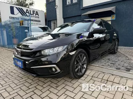 Honda CIVIC G10 EXL 2.0 16V CVT na cor Preta em Curitiba / PR - 6737016
