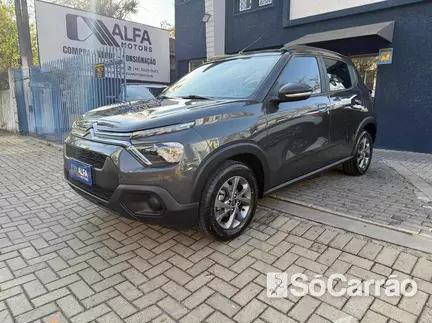 Citroen C3 C3 FEEL 1.0 MT FLEX na cor Cinza em Curitiba / PR - 6786678