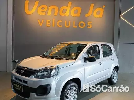 Fiat UNO ATTRACTIVE 1.0 6V na cor Prata em Arapongas / PR - 6939632