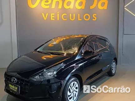 Hyundai HB20 COMFORT (PLUS) 1.0 TGDI 12V AT6 na cor Preta em Arapongas / PR - 6952507