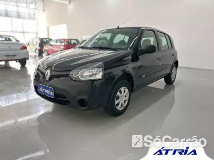 Renault CLIO AUTHENTIQUE 1.0 16V na cor Preta em Campinas / SP - 6654668