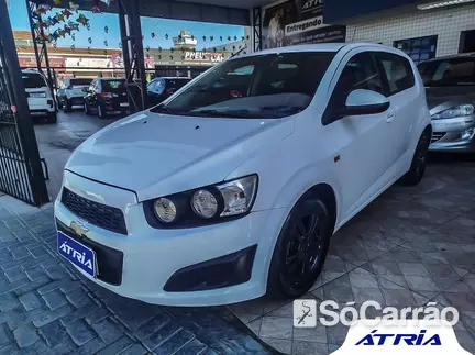 Chevrolet SONIC LT 1.6 16V AT FLEXPOWER na cor Branca em Campinas / SP - 6665585