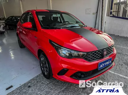 Fiat ARGO 1.0 6V FIREFLY na cor Vermelha em Campinas / SP - 6748896