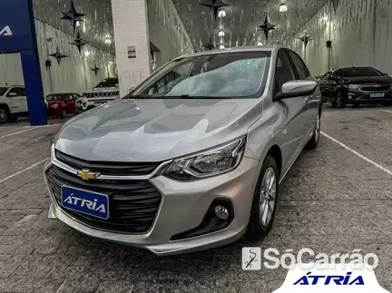 Chevrolet ONIX PLUS 1.0 TB 12V AT6 na cor Prata em Campinas / SP - 6868326