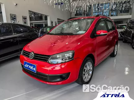 Volkswagen SPACEFOX TREND G2 1.6 8V na cor Vermelha em Campinas / SP - 6901153