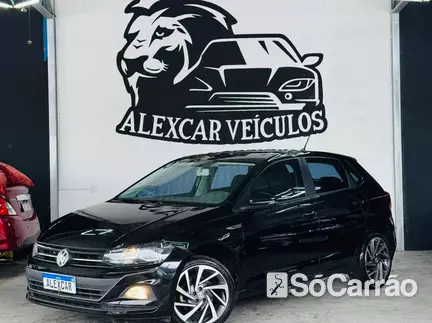 Volkswagen POLO COMFORTLINE 200 1.0 12V TSI AT6 na cor Preta em Joinville / SC - 6667731
