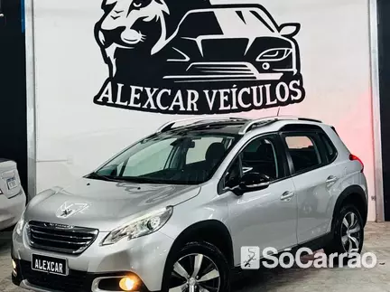 Peugeot 2008 GRIFFE 1.6 16V AT6 na cor Prata em Joinville / SC - 6680934