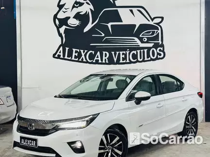 Honda CITY TOURING 1.5 CVT na cor Branca em Joinville / SC - 6680976