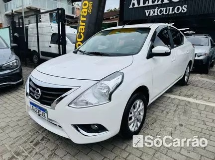 Nissan VERSA SV 1.6 16V FLEXFUEL na cor Branca em Joinville / SC - 6798505