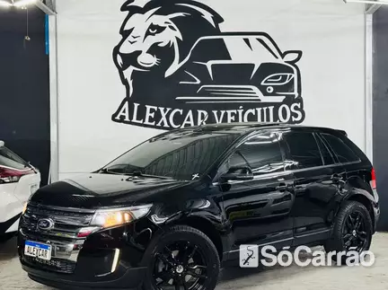 Ford EDGE SEL FWD 3.5 V6 AT na cor Preta em Joinville / SC - 6822811
