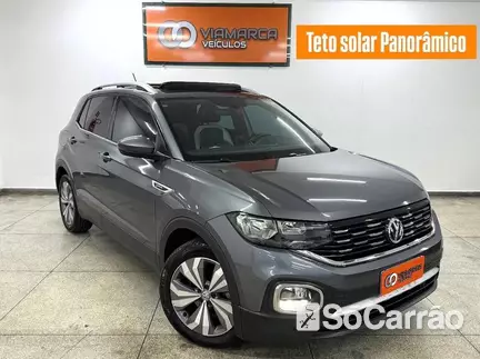 Volkswagen T-CROSS HIGHLINE 250 1.4 TSI AT6 na cor Cinza em Curitiba / PR - 6746160