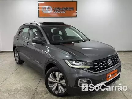 Volkswagen T-CROSS HIGHLINE 250 1.4 TSI AT na cor Cinza em Curitiba / PR - 6788627