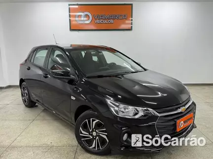 Chevrolet ONIX LT 1.0 TB 12V AT na cor Preta em Curitiba / PR - 6898168