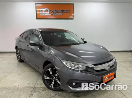 Honda CIVIC G10 EXL 2.0 16V CVT na cor Cinza em Curitiba / PR - 6911251