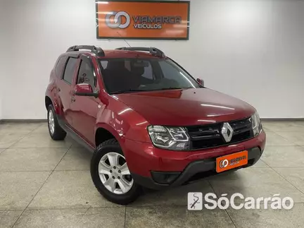 Renault DUSTER EXPRESSION 1.6 16V HIFLEX na cor Vermelha em Curitiba / PR - 6930341