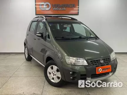 Fiat IDEA ADVENTURE 1.8 16V na cor Verde em Curitiba / PR - 6931468