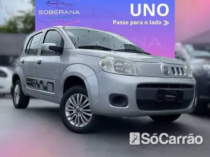 Fiat UNO VIVACE(VISIBILIDADE) 1.0 8V EVO na cor Prata em Curitiba / PR - 6815444
