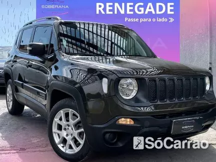 JEEP RENEGADE (AUDIO BOOSTER) 1.8 16V AT6 na cor Verde em Curitiba / PR - 6900676