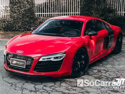 Audi R8 5.2 V10 FSI QUATTRO na cor Vermelha em Curitiba / PR - 6663127
