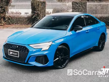 Audi A3 SEDAN PERFORMANCE 2.0 16V TFSI S TRONIC na cor Azul em Curitiba / PR - 6981853