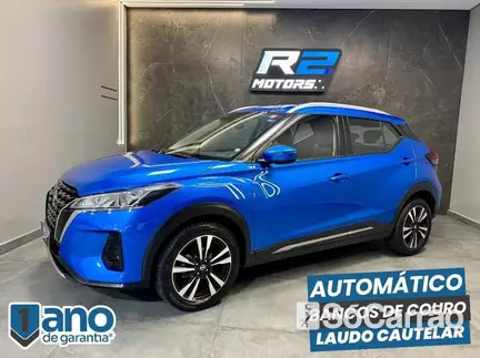 Nissan KICKS ADVANCE 1.6 16V CVT na cor Azul no Canoas / RS - 6986137