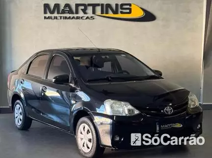 Toyota ETIOS SEDAN X 1.5 16V na cor Preta em Londrina / PR - 6989688