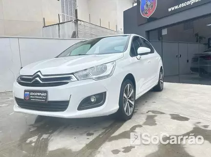 Citroen C4 LOUNGE ORIGINE THP 1.6 16V AT na cor Branca em Colombo / PR - 6929445