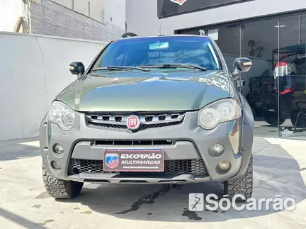 Fiat STRADA CD (TRIBUTO 125) 1.3 8V CVT FIREFLY na cor Verde em Colombo / PR - 6960079
