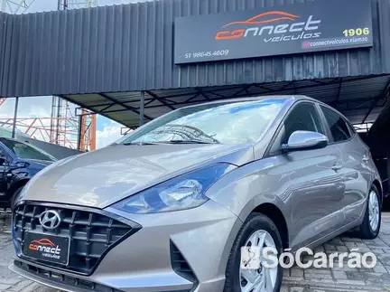 Hyundai HB20 EVOLUTION BLUELINK 1.0 12V MT5 na cor Cinza no Viamão / RS - 6773374