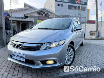 Honda CIVIC LXR 2.0 16V AT5 na cor Prata em Curitiba / PR - 6722361