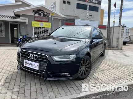 Audi A4 2.0 16V TB FSI 183CV MULT na cor Preta em Curitiba / PR - 6767197