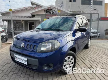 Fiat UNO ATTRACTIVE 1.0 6V na cor Azul em Curitiba / PR - 6798239