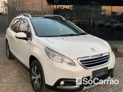 Peugeot 2008 GRIFFE 1.6 16V FLEXSTART na cor Branca em Joinville / SC - 6538663