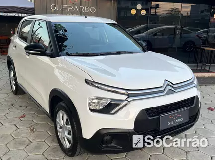 Citroen C3 C3 LIVE 1.0 MT FLEX na cor Branca em Joinville / SC - 6769759