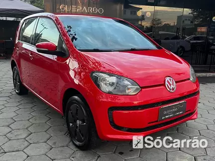 Volkswagen UP! MOVE UP!(MOVE COMPLETO) 1.0 12V na cor Vermelha em Joinville / SC - 6910390