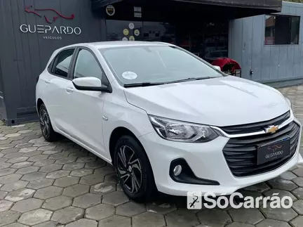 Chevrolet ONIX LT 1.0 12V MT6 na cor Branca em Joinville / SC - 6912900