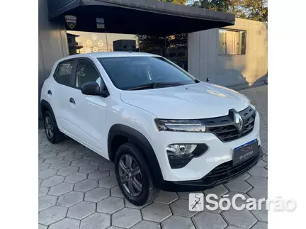Renault KWID ZEN 1.0 12V na cor Branca em Joinville / SC - 6938369