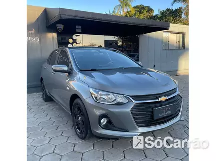 Chevrolet ONIX LT 1.0 12V MT6 na cor Prata em Joinville / SC - 6939154