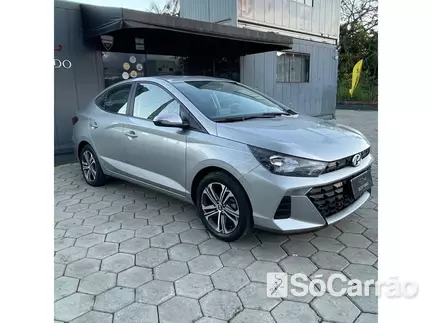 Hyundai HB20S COMFORT PLUS 1.0 TGDI 12V AT6 na cor Prata em Joinville / SC - 6940683