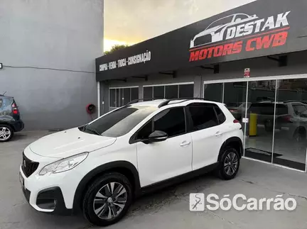 Peugeot 2008 ALLURE 1.6 16V AT FLEXSTART na cor Branca em Curitiba / PR - 6741972