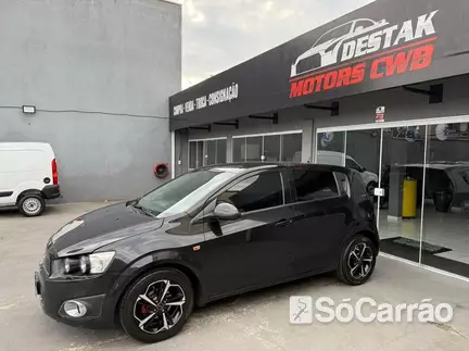 Chevrolet SONIC LT 1.6 16V AT FLEXPOWER na cor Preta em Curitiba / PR - 6901461