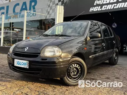 Renault CLIO SEDAN ALIZE 1.0 16V HIPOWER na cor Preta em Curitiba / PR - 6791401