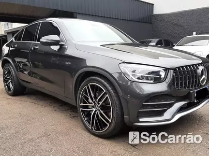 Mercedes GLC 43 COUPE AMG 3.0 V6 BI-TB 4MATIC na cor Cinza em Curitiba / PR - 6567375