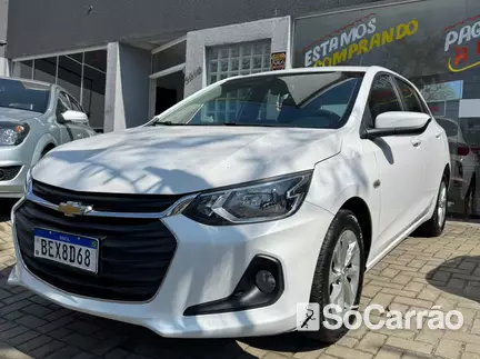 Chevrolet ONIX LTZ 1.0 TB 12V MT6 na cor Branca em Curitiba / PR - 6933694